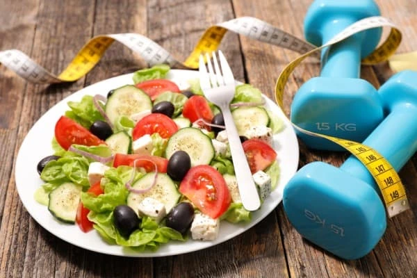 Example of good diet and exercise Leicestershire