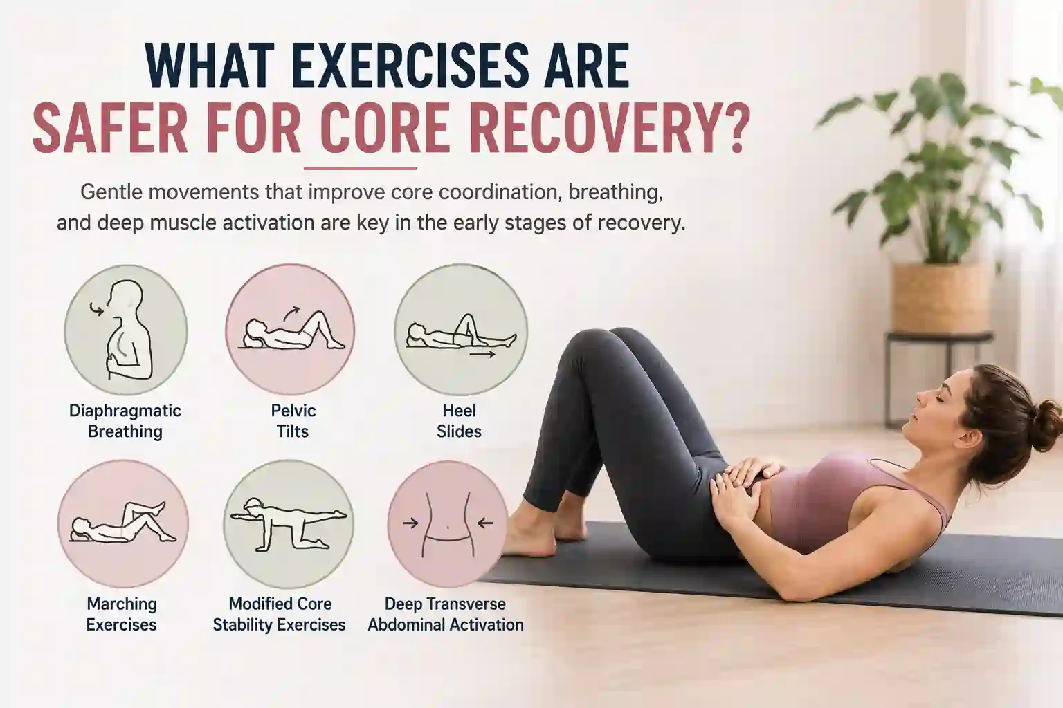 What Exercises Are Safer for Core Recovery Leicestershire