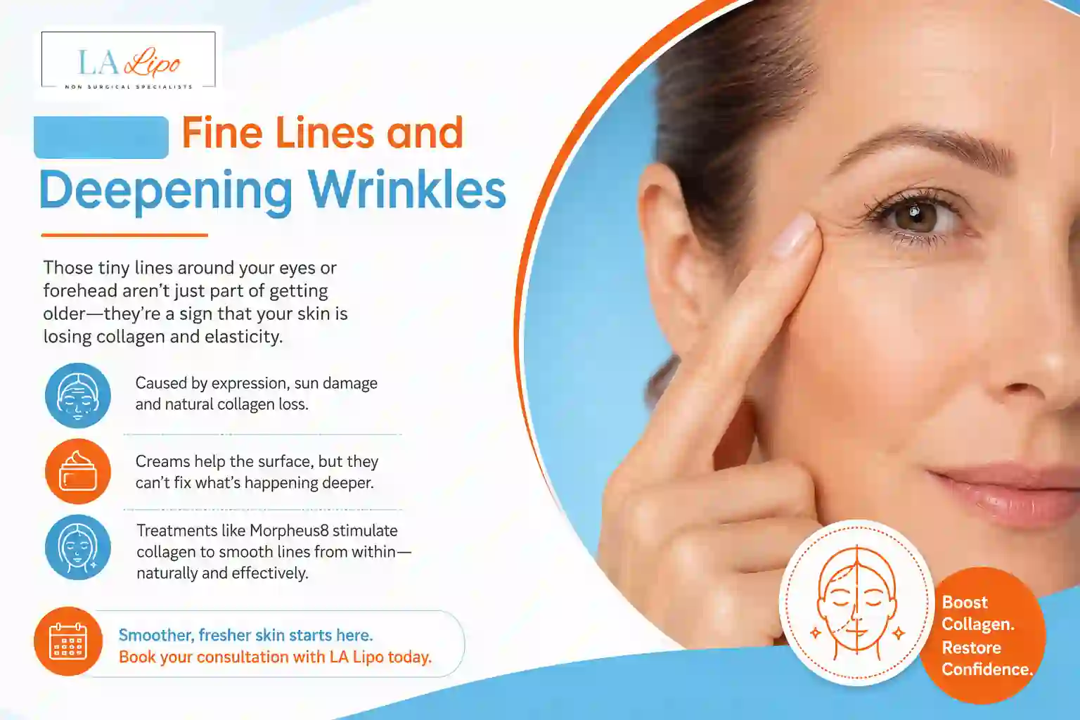 Sign #2: Fine Lines and Deepening Wrinkles Leicestershire