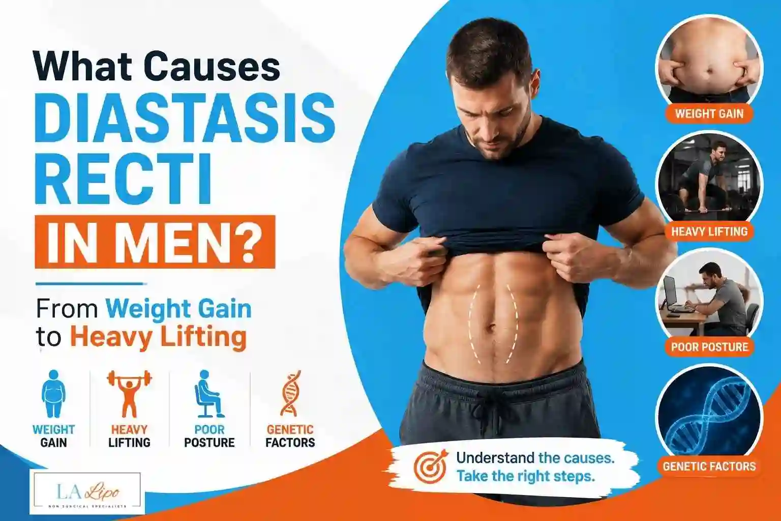 What Causes Diastasis Recti in Men? From Weight Gain to Heavy Lifting Leicestershire